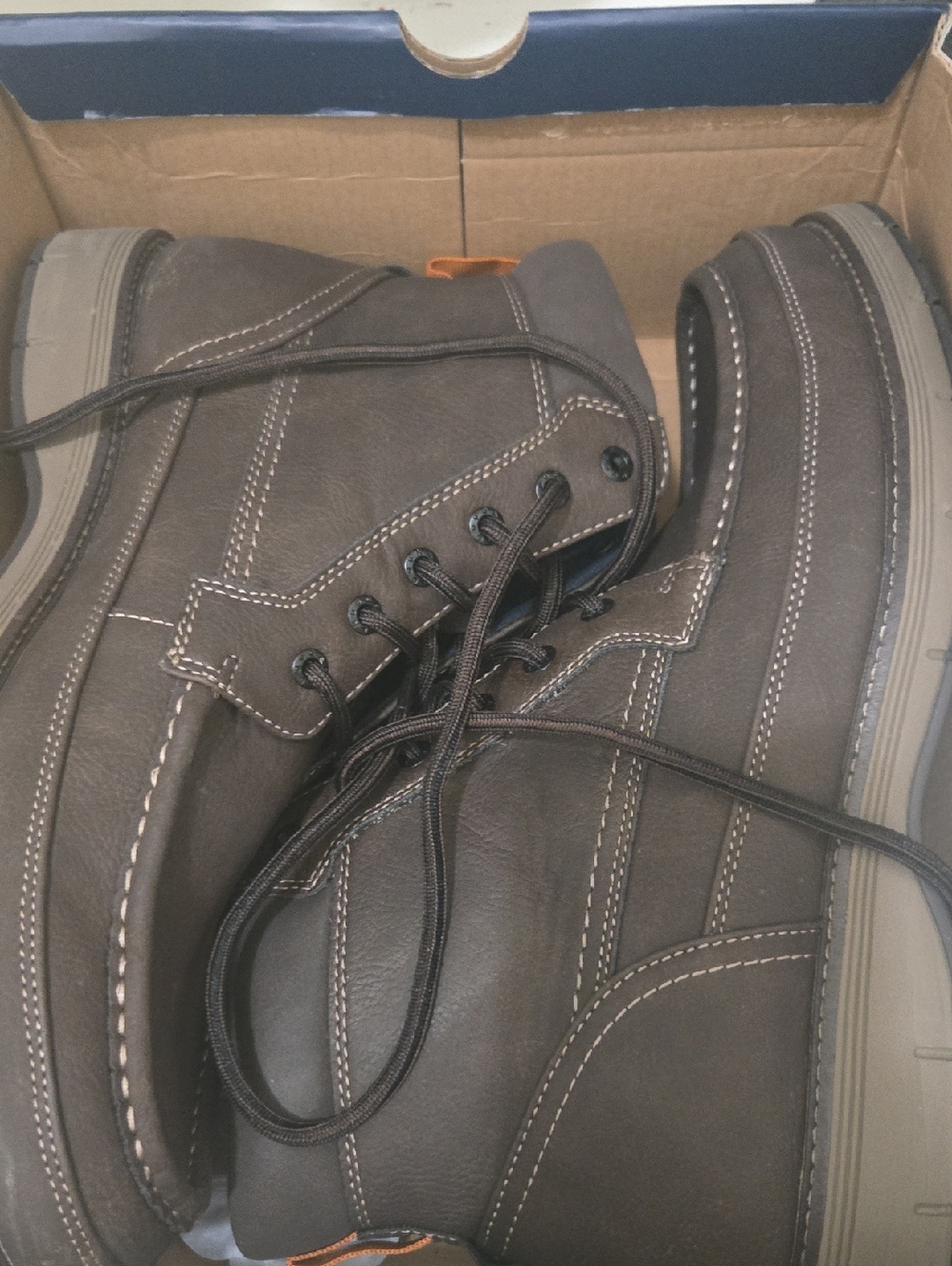 Dockers Men's Dark Brown Lace-Up Casual Boots
